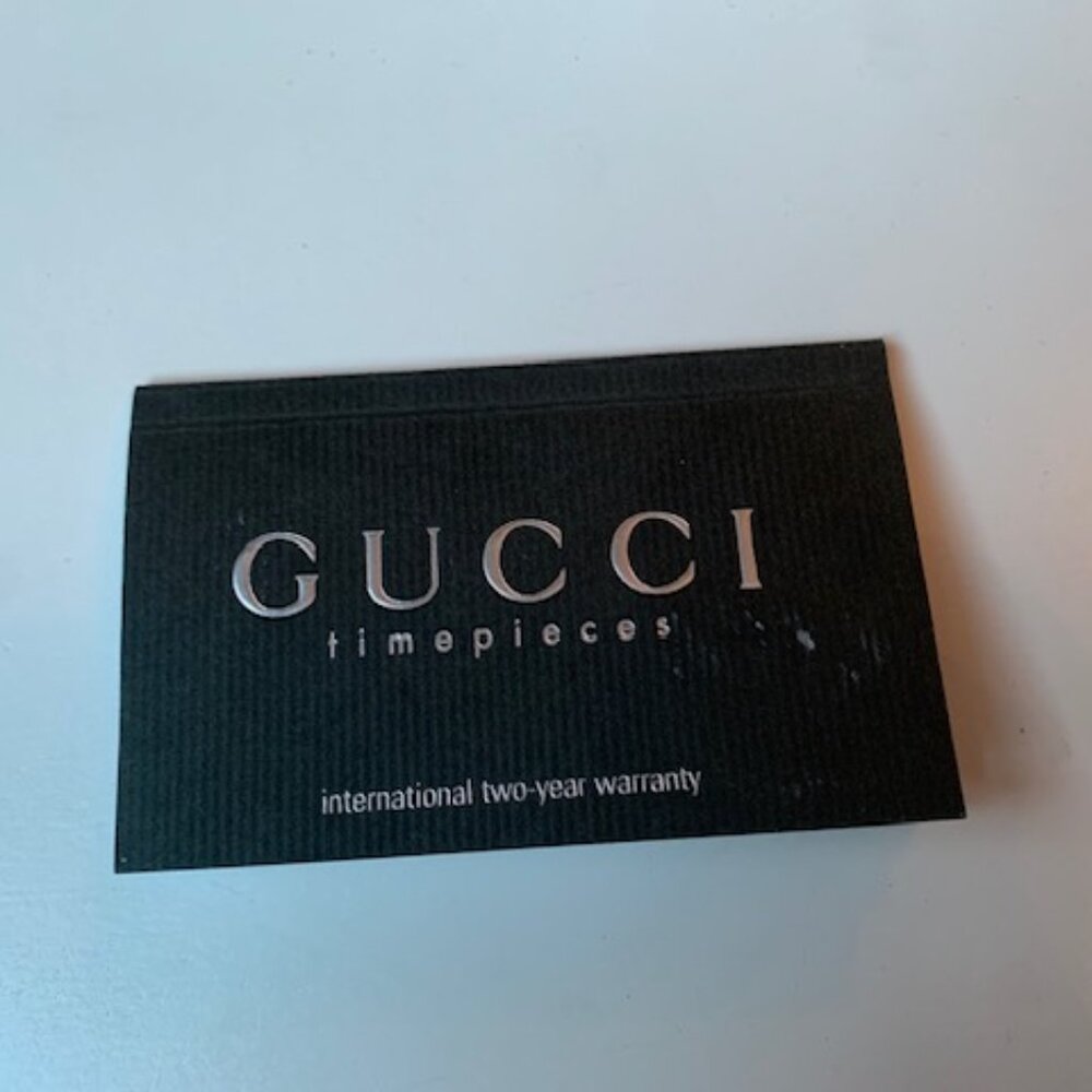 Authentic Vintage Gucci Two-Tone Swiss Watch | Box & Papers - Picture 4 of 9